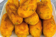 Potatoes with eggs